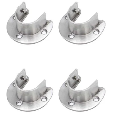Steel Stainless Closet Rod Brackets factory